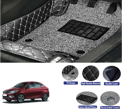 TOFIT ENTERPRISE Leather 7D Mat For  Tata Tigor(Black)