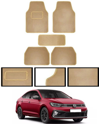 MATIES Fabric Standard Mat For  Volkswagen Virtus(Beige)
