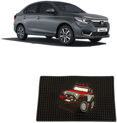 arneja trading company Rubber Standard Mat For  Honda Amaze(Black)