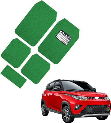 INSURE AUTOMOTIVE PVC Standard Mat For  Mahindra KUV 100(Green)