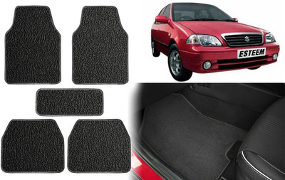 Carigiri PVC, Rubber Standard Mat For  Maruti Suzuki Esteem(Black)