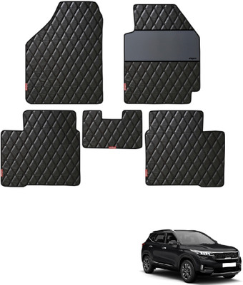 elegant Leatherite Standard Mat For  Kia Seltos(Black)