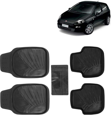 Kingsway PVC Tray Mat For  Fiat Punto(Black)