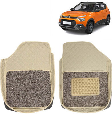 Kingsway Leatherite 7D Mat For  Citroen C3(Beige)