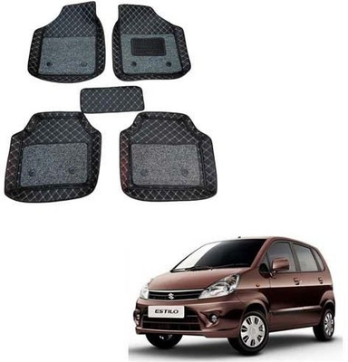 TOFIT ENTERPRISE Leatherite 7D Mat For  Universal For Car(Black)