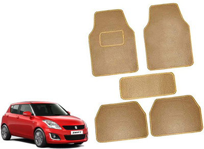 AUTO PEARL Polyester Standard Mat For  Maruti SX4(Beige)