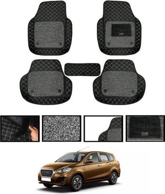 zplus Leatherite 7D Mat For  Datsun Universal For Car(Black)