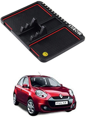 GS Grow n Shine Rubber Standard Mat For  Renault Pulse(Black)