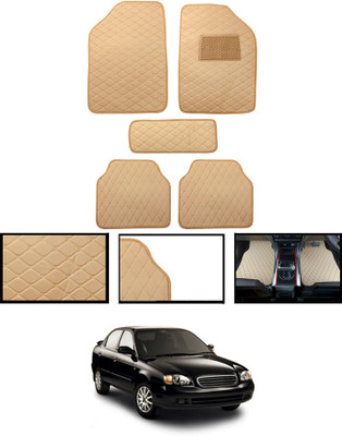AYW Leatherite Standard Mat For  Fiat Baleno(Beige)