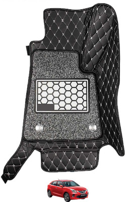 Euro Care Leatherite 7D Mat For  Toyota Glanza(Black)