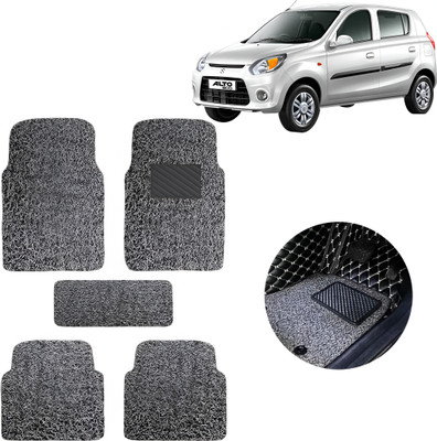 AutoRetail Vinyl 7D Mat For  Maruti Suzuki Alto(Grey)
