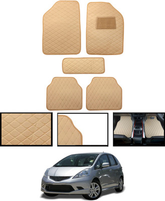 CCMM Leatherite Standard Mat For  Honda Jazz(Beige)