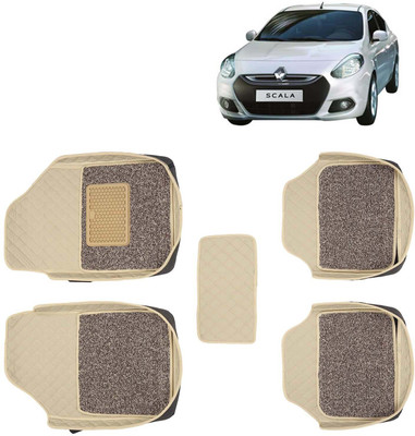 Kingsway Leatherite 7D Mat For  Renault Scala(Beige)