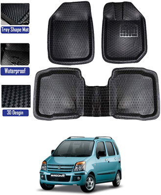MATIES Plastic Tray Mat For  Maruti Suzuki WagonR(Black)