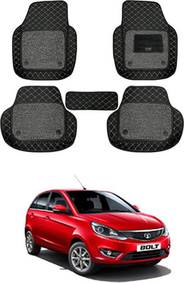 RKPSP Leatherite 7D Mat For  Tata Bolt(Black)