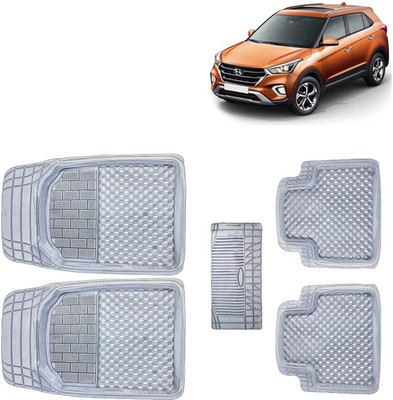 Kingsway PVC Tray Mat For  Hyundai Creta(Clear)