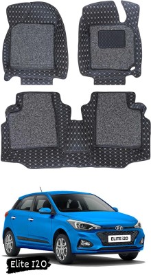 Drizon Leatherite 7D Mat For  Hyundai Elite i20(Black)