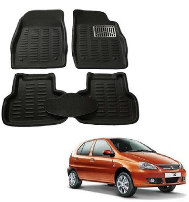 ROSHNEER ENTERPRISES PVC 3D Mat For  Tata Indica V2(Black)