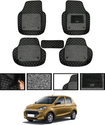 MSNP Leatherite 7D Mat For  Maruti Alto K10(Black)