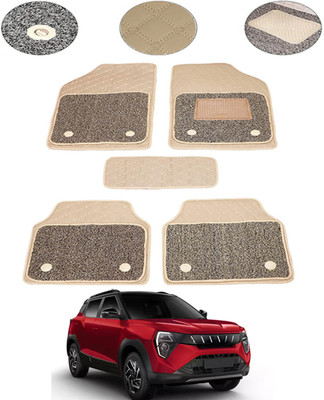 MSNP Leatherite 7D Mat For  Mahindra Universal For Car(Beige)
