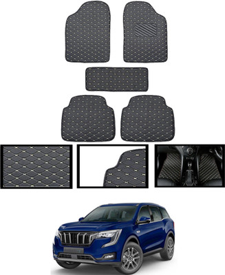 MATIES Leatherite Standard Mat For  Mahindra Universal For Car(Black)