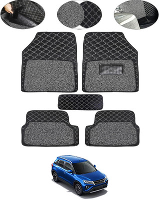 MSNP Leatherite 7D Mat For  Toyota Universal For Car(Black)
