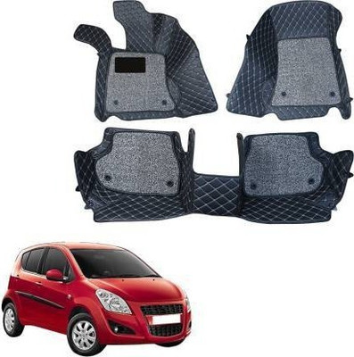 VIAZ VENTURES Leather 7D Mat For  Maruti Ritz(Black)