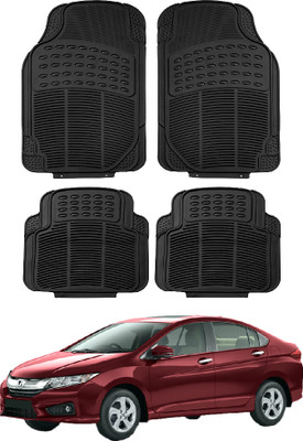 INSURE AUTOMOTIVE Vinyl Standard Mat For  Honda City(Black)