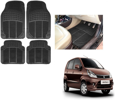 ROSHNEER ENTERPRISES Rubber Standard Mat For  Maruti Zen Estilo(Black)