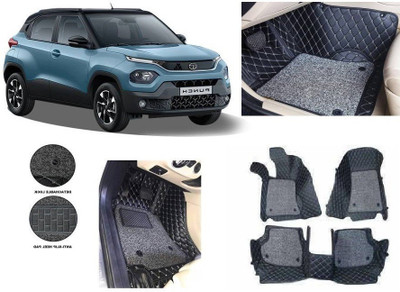 VIAZ VENTURES Leatherite 7D Mat For  Tata NA(Black)