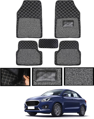 MATIES Leatherite 7D Mat For  Maruti Suzuki Swift Dzire(Black)