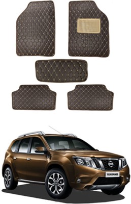 MATIES Leatherite Standard Mat For  Nissan Universal For Car(Black)