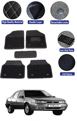 MATIES PVC 7D Mat For  Maruti Suzuki Cielo(Black)