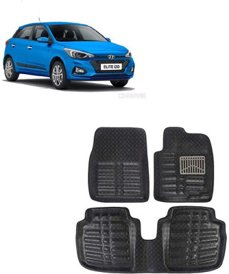 ARNEJA Polyutherine 3D Mat For  Hyundai Elite i20(Black)