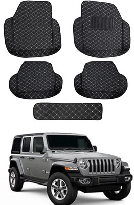 MATIES Leatherite 7D Mat For  Jeep Wrangler(Beige)