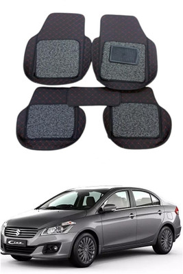 Autocom Leatherite 7D Mat For  Maruti Suzuki Ciaz(Black)