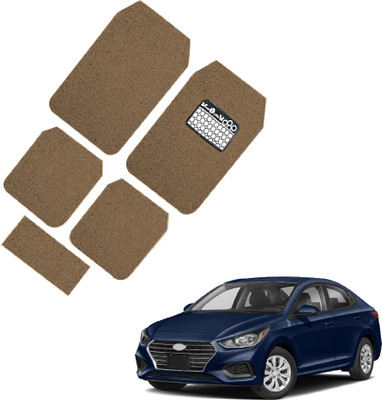 INSURE AUTOMOTIVE PVC Standard Mat For  Hyundai Accent(Beige)