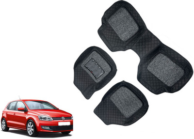 AUTO PEARL Leatherite 7D Mat For  Volkswagen Polo(Black)