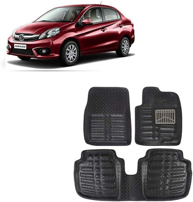 ARNEJA Polyutherine 3D Mat For  Honda Amaze(Black)