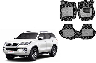 Autorepute PVC 7D Mat For  Toyota Fortuner(Black)