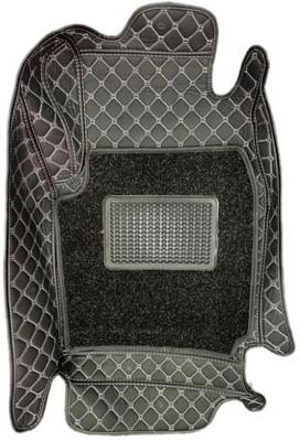 TOPNIK Leatherite 7D Mat For  Toyota Innova(Black)