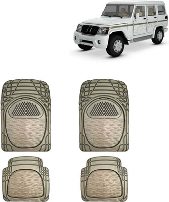 Kingsway PVC Standard Mat For  Mahindra Bolero(Brown)