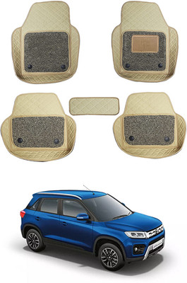 AYW Leatherite 7D Mat For  Maruti Suzuki Universal For Car(Beige)