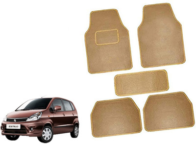 AUTO PEARL Polyester Standard Mat For  Maruti NA(Beige)