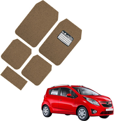 INSURE AUTOMOTIVE PVC Standard Mat For  Chevrolet Beat(Beige)
