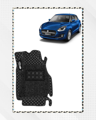 KUNTAIL A Leather 7D Mat For  Maruti Suzuki Swift(Black)