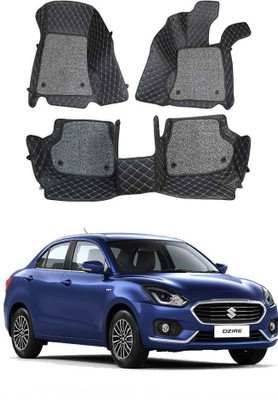 TOFIT ENTERPRISE Leatherite 7D Mat For  Maruti Suzuki New Dzire(Black)