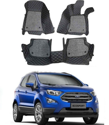 TOFIT ENTERPRISE Leatherite 7D Mat For  Ford Ecosport(Black)