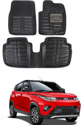 arneja trading company Polyutherine 3D Mat For  Mahindra KUV 100(Black)