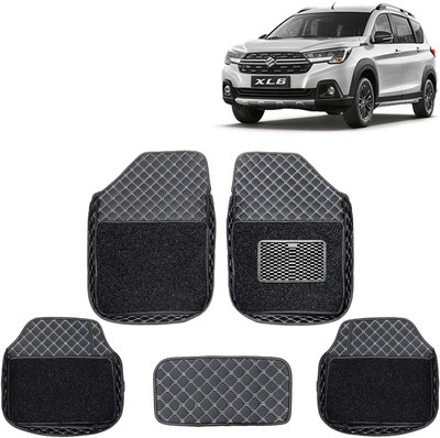 Kingsway Leatherite 7D Mat For  Maruti Suzuki XL6(Black)